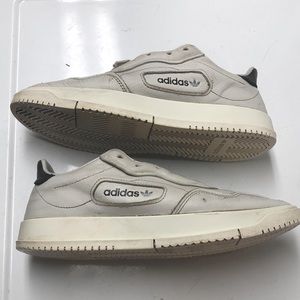 German Leather Adidas Ortholite shoes.